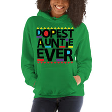 Load image into Gallery viewer, Dopest Auntie Ever Hoodie (Blk)
